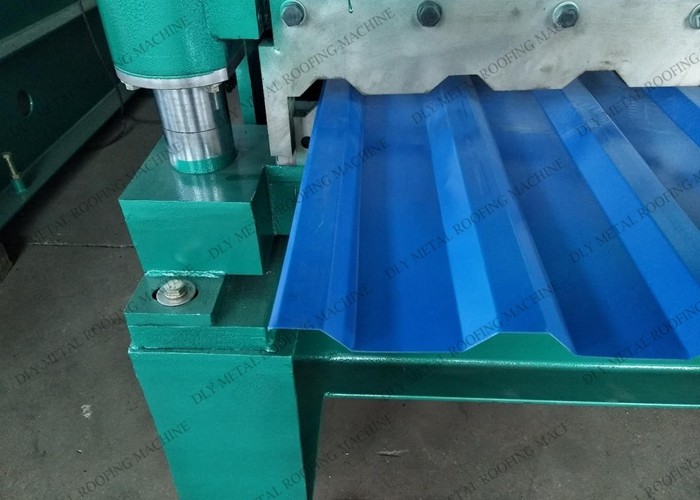 Automatic 80mm Trapezoidal Roll Forming Machine 380V Glazed Tile Making Machine