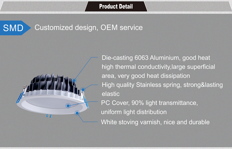 3w LED down light factory direct