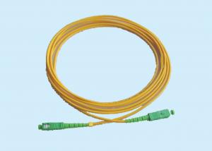 China SIMPLEX 3.0 MM Single Mode Fibre Connectors For PATCH CORD , Back Reflection Loss on sale
