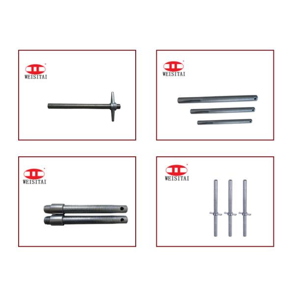 Q235 Steel Scaffolding Galvanized Threaded Rod