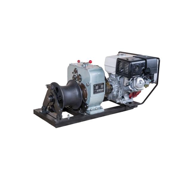 50KN 13HP HONDA Gasoline Engine Cable Pulling Winch for Hoisting