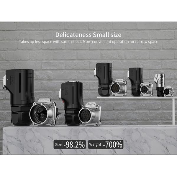 CNLINKO M12 Panel Mount Waterproof Ip67 6 Pin Male Female Docking Connector