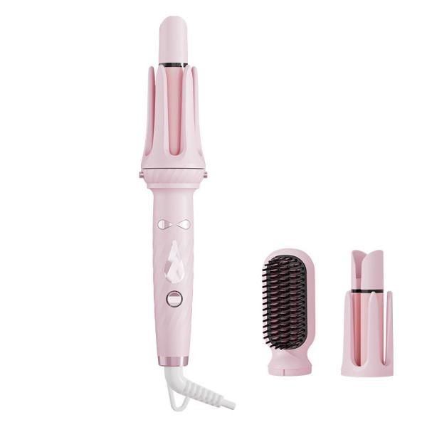 Cheap 3 in 1 Hair Curling Iron & Straightening Comb 28mm 32mm Curling Roll with Buzzer Reminder Function for sale