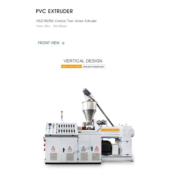 200-315MM PVC Pipe Production Line for Plastic Pipe Making 440V