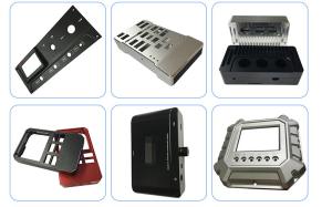 Quality Electronic Panel CNC Precision Machined Parts Compound Machining Aluminum Shell wholesale