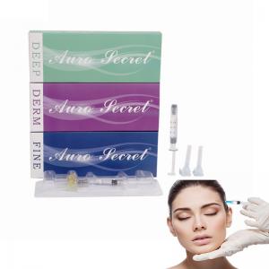 Quality Buy Cosmetic Grade Sodium Ha Injectable Hyaluronic Acid Dermal Fillers Supplier For Lip Augmentation wholesale