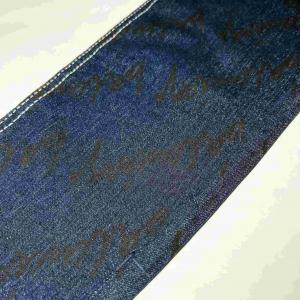 Quality Stretchable Printed Denim Fabric 10oz For Jeans Skirt wholesale