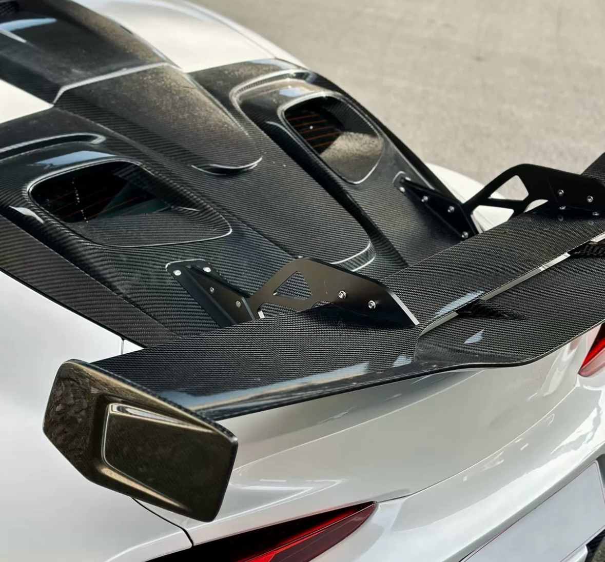 A90 Toyota Supra Body Kit Carbon Fiber Spoiler Wing Rear Trunk High Wing Spoiler