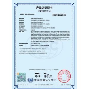 Suzhou  ANCHORWILL Technology Co., Ltd. Certifications
