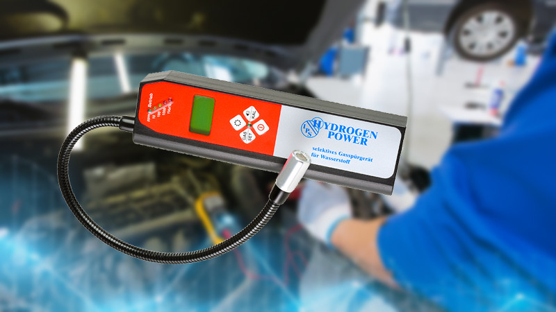 Hydrogen Power Multi-Range Handheld Gas Leak Detector With Suction Pump Led Display