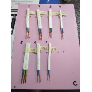 PVC Parallel Cable Manufacturing Machine , Electric Wire Making Machine 