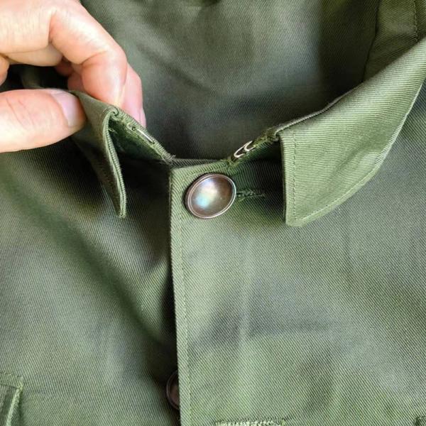 Plain Dyed M65 Field Jacket Breathable Woven Weaving Unisex Printed Pattern