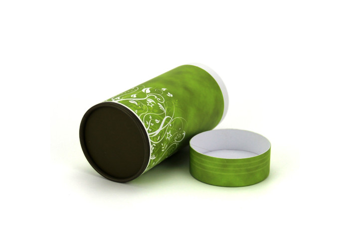 Airtight Composite Cardboard Tube Packaging Green Recycled For Tea