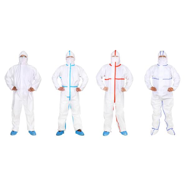 V Collar Round Collar PP SMS Patient Surgical Gown Anti Static Disposable Scrub Sets