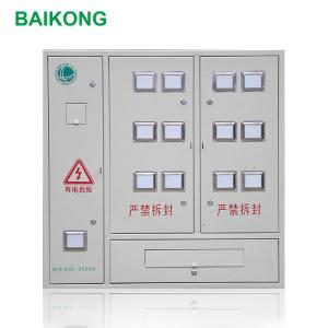 Quality 660V 12 Bit Electric Meter Box Cabinet Stainless Steel Electrical Distribution Cabinet wholesale