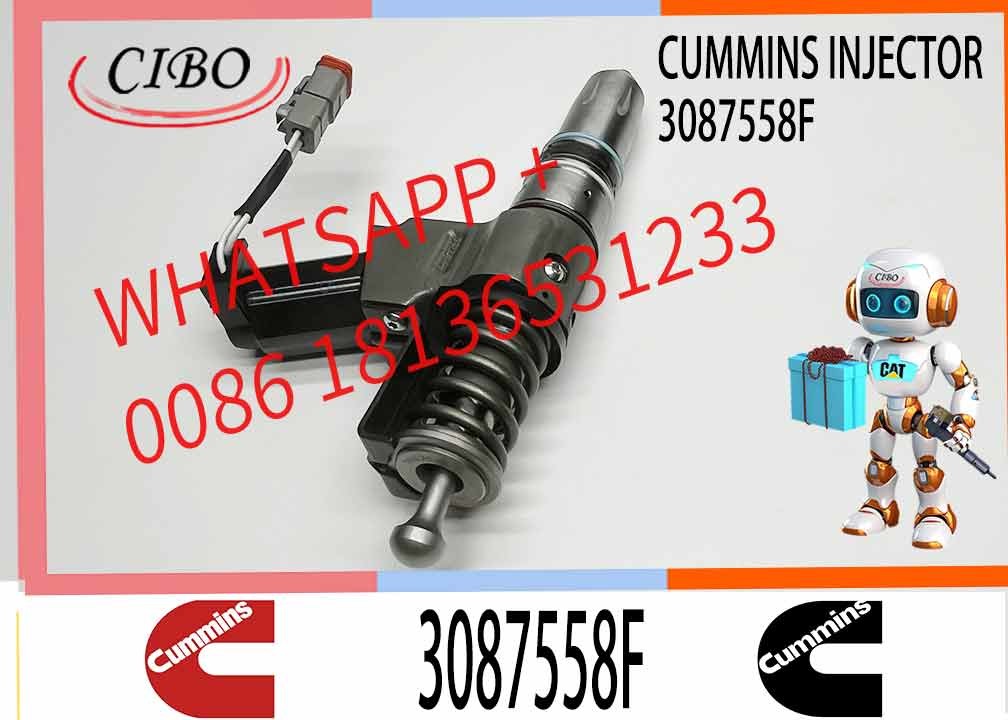 Auto Parts Common Rail Diesel Fuel Injector 3407776 3411385 3087558F For Cummins QSN14 N14
