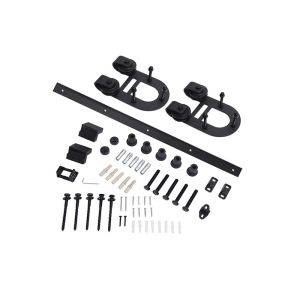 Quality electrophoresis black barn door hardware wholesale