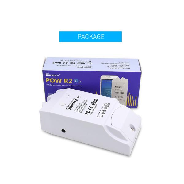 Smart Pow R2 16a 3500w Wifi Switch Controller Real Time Power Consumption Monitor Measurement