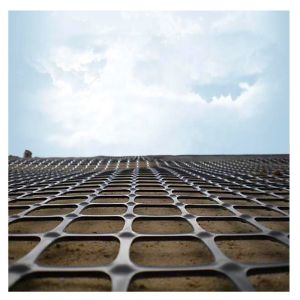 ISO9001 Soil Reinforcement Geogrid Asphalt Reinforcement Crack Preventing