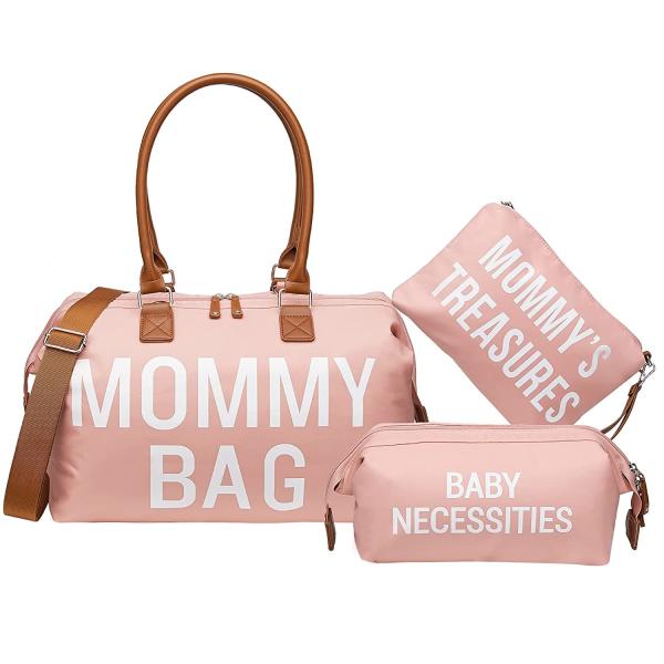 Hospital Multifunction Travel Baby Mommy Diaper Bags Waterproof 3Pcs With
