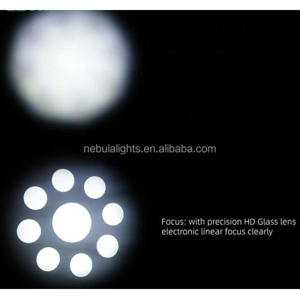 NEBULA 400W BSW LED Moving Head Light CMY CTO Color Wedding DJ Stage Lights