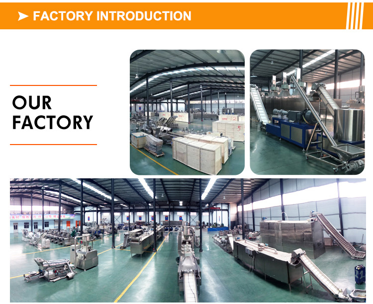 25*3*4 Automatic Soya Bean Protein Soya Chunks Making Machine with CE Certification