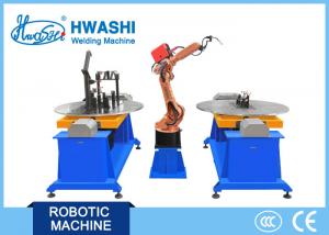 China Motor Cycle Frame Automatic Welding Robot , Metal Frame Industrial Robot MIG Welding Machine on sale