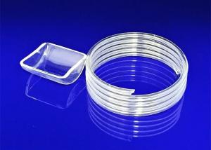 China End Lamps Quartz Glass Tube Thermoelectric Boiler High Temperature Resistance Quartz Glass  Custom Dimension on sale