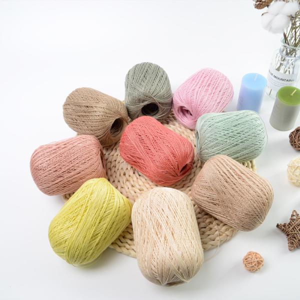 Quality 100%Linen 6 Ply Crochet Wool Yarn Yarn Hand Knitting wholesale