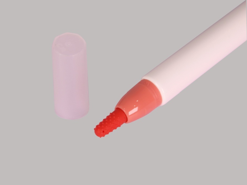D19mm 10-25ml Squeeze Custom Cosmetic Tubes Rotating Brush BB Concealer Tube