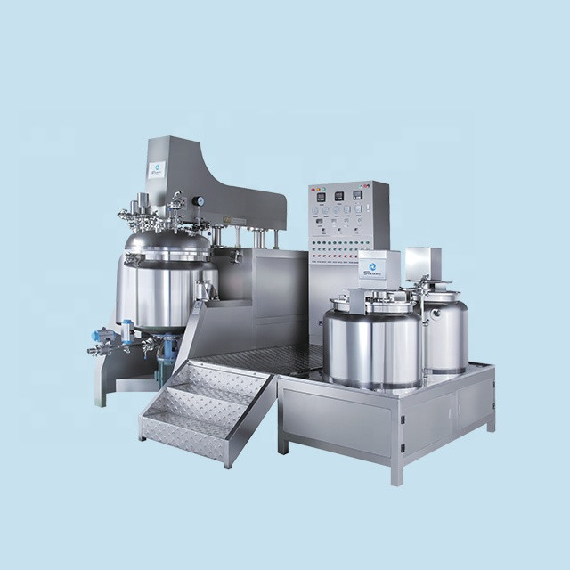 China 4500r/Min Vacuum Emulsifying Mixer Helical Ribbon Mixing on sale