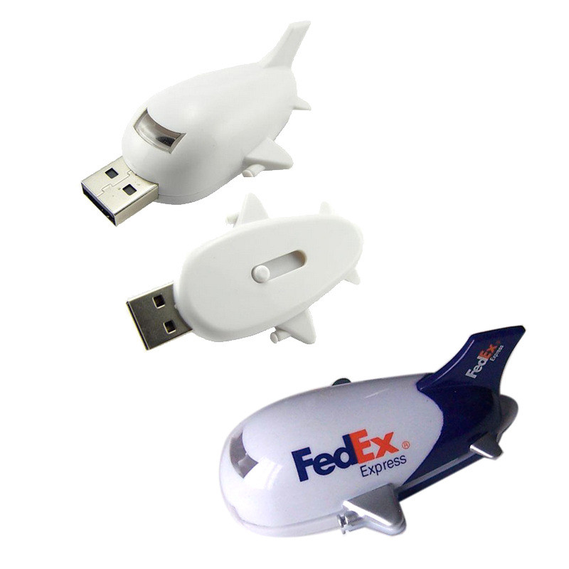 Promotional Plane Shape USB Flash Drive Cheap Gifts Logo Customized