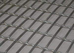 China Lock Crimped Weave Stainless Screen Mesh For Pig Raising , Corrosion Resistant on sale