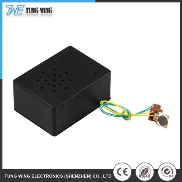 Waterproof Sound Module Music Box with Customizable Sound Duration and Replaceable Battery for Plush Toys