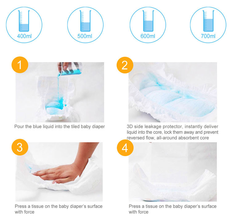 Disposable Baby Pants Diaper Ultra Thin Breathable Cotton Diaper Pants