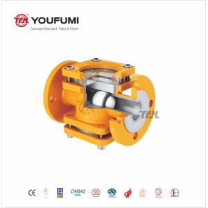 Quality Flanged PTFE Lined Pipe Fittings SS304 Material Round Head Code wholesale