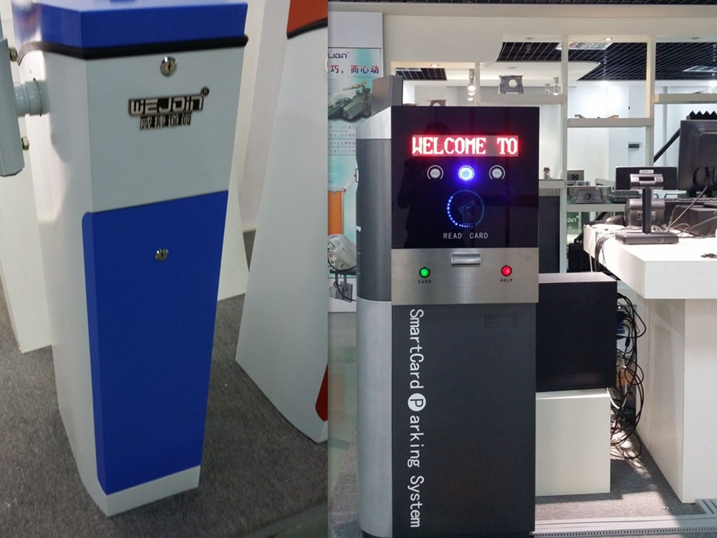 Remote Control Parking Barrier Gate Electronic Boom Barrier Bi-direction Passing