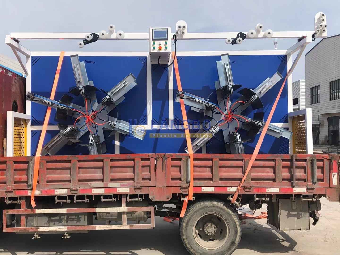 Automatic Pipe Coiler for PE Corrugated Extrusion Line Machine
