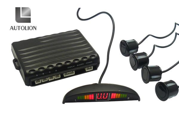 Cheap Car Reverse Parking Sensor Rainproof And Crescent LED 3 Colors 7 Bands for sale
