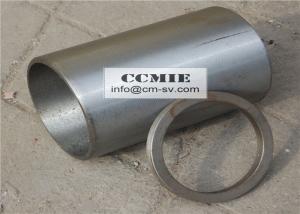 Steel XCMG Spare Parts , Engine Cylinder Sleeves with Adjusting Ring