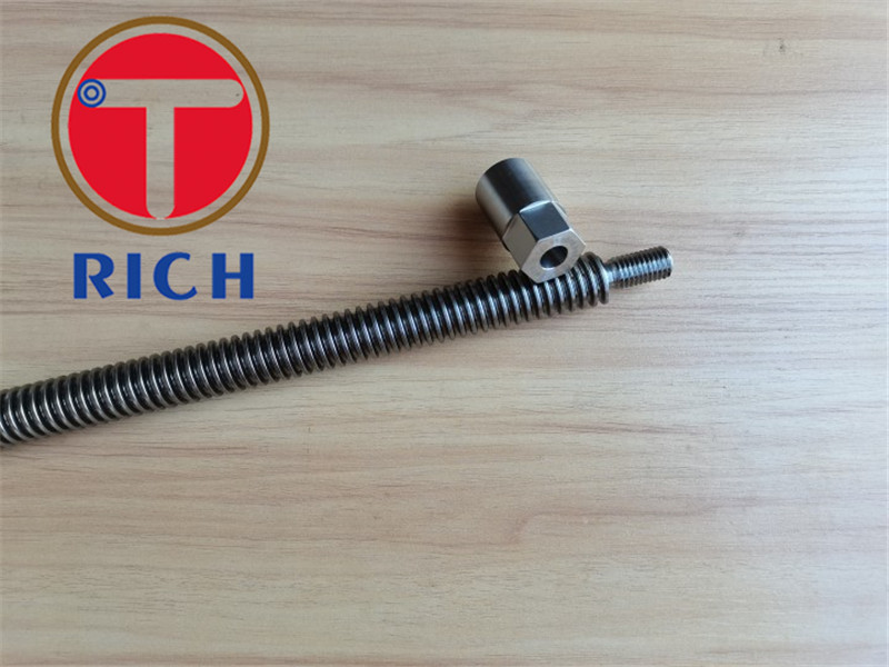 Astm Metal Machining Parts Thread Rod End Fasteners Garde 36 Zinc