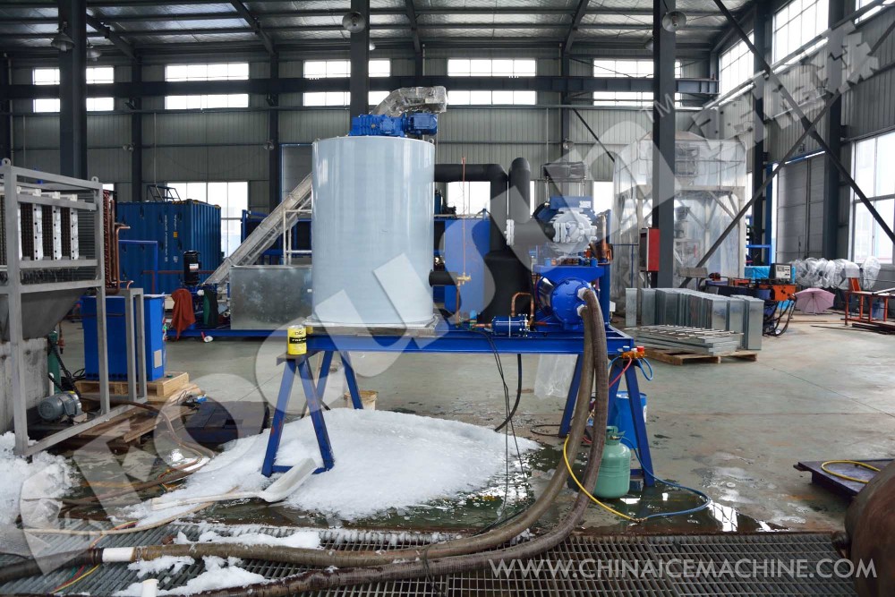 Focusun Ice Storage Capacity Other 5 Ton Flake Ice Making Machine for Fresh Keeping