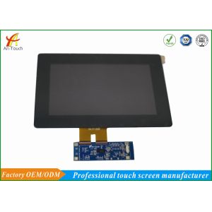 Quality Scratch Resistant LCD CTP Touch Screen Overlay Kit 800x480 Landscape wholesale