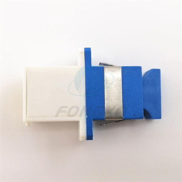 Sm Blue Fiber Optic Adapter UPC SC coupler With Ear