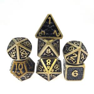 Quality Hot selling Mini Polyhedral Dice Set Poker Chip Made Dice Sets wholesale