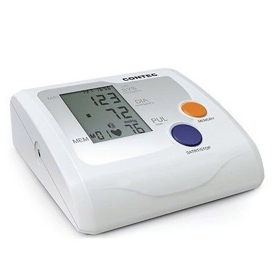 DHL free shipping Fully Automatic Arm Digitl Blood Pressure Monitor Sphygmomanometer Color LCD CONTEC08E with CE FDA