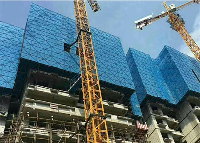 Outer Frame Formwork Perimeter Safety Screens 0.5mm Thick Plate For Power Station
