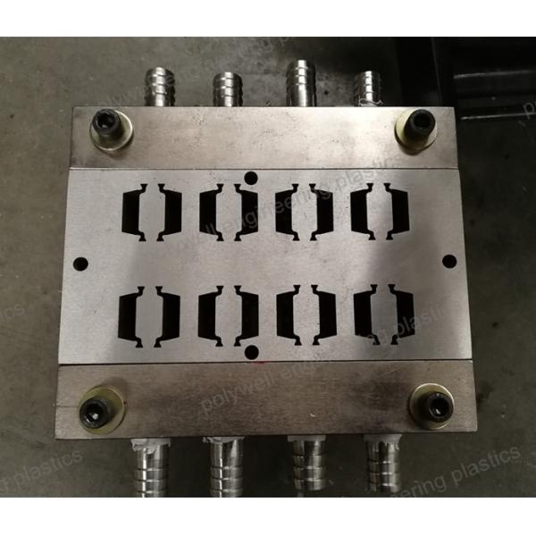 Plastic Moulded Components Injection Molding Tool Used To Produce Thermal Insulation Strip