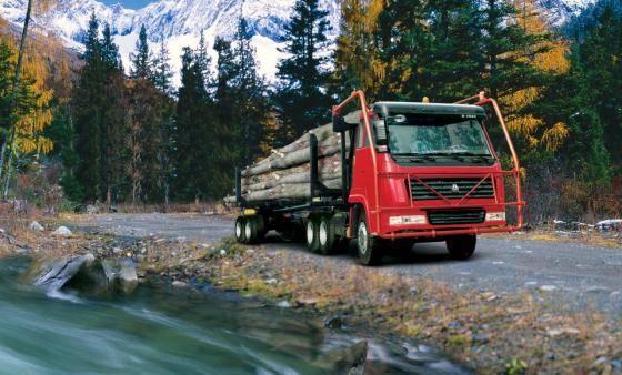 SINOTRUK Log Trailer Trucks