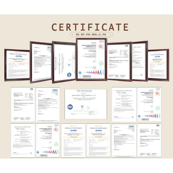 OEM Custom Molded Rubber Parts PA ACM CR Vamac FKM Sealing Rubber Products